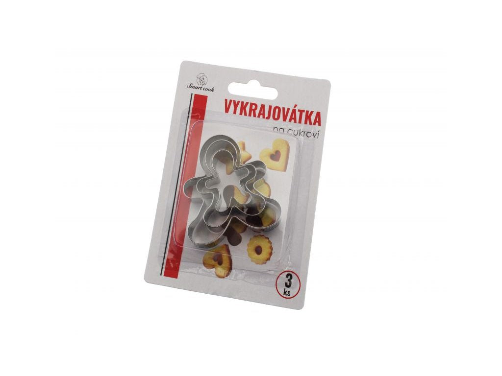 Perníček | Kovové vykrajovátko 3ks