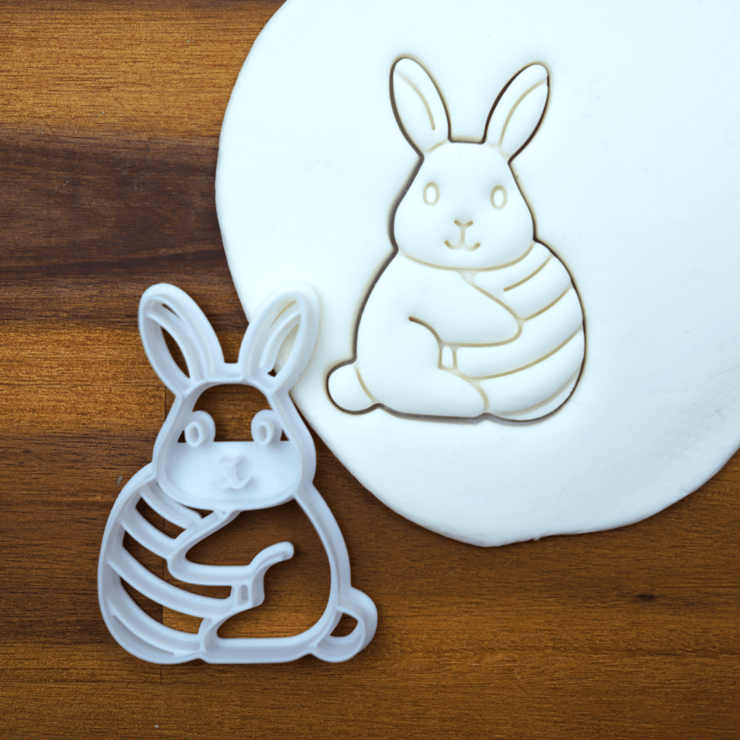 Zajíček s vajíčkem | Velikonoční vykrajovátko - Baker's Paradise