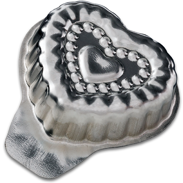 Formička Srdíčko 20 ks