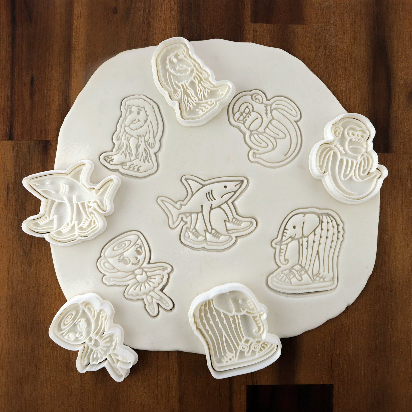 Italské brainrot postavičky | Sada vykrajovátek