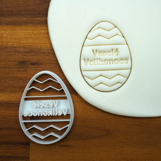 Veselé Velikonoce - vajíčko | vykrajovátko - Baker's Paradise