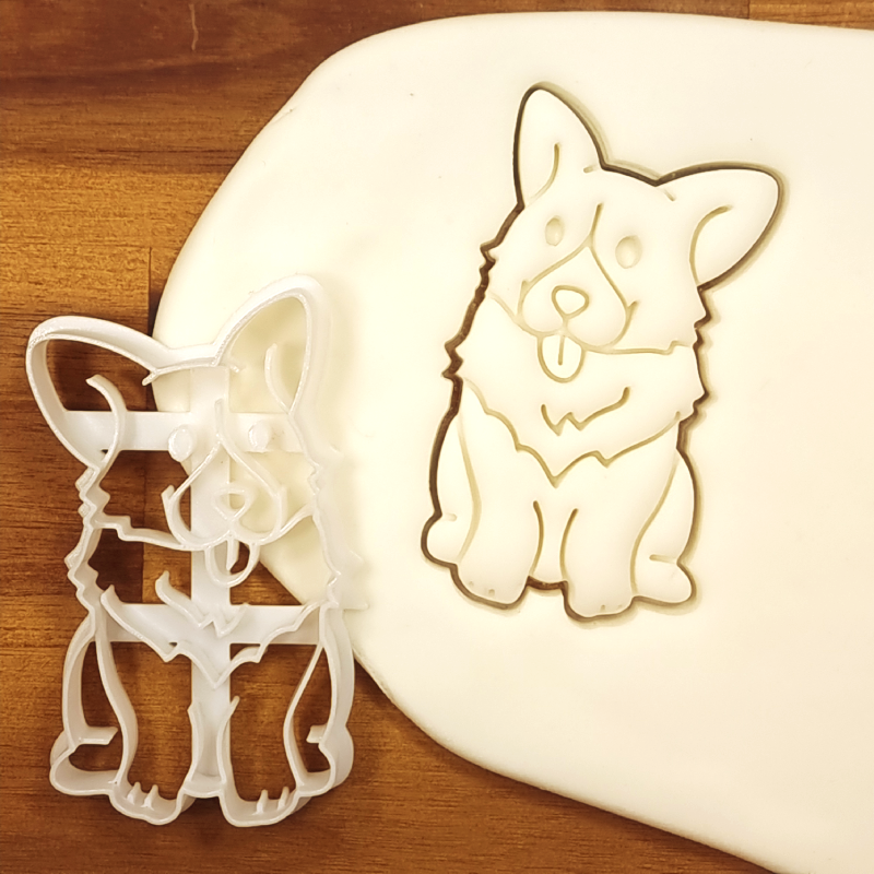Šťastný Corgi | vykrajovátko
