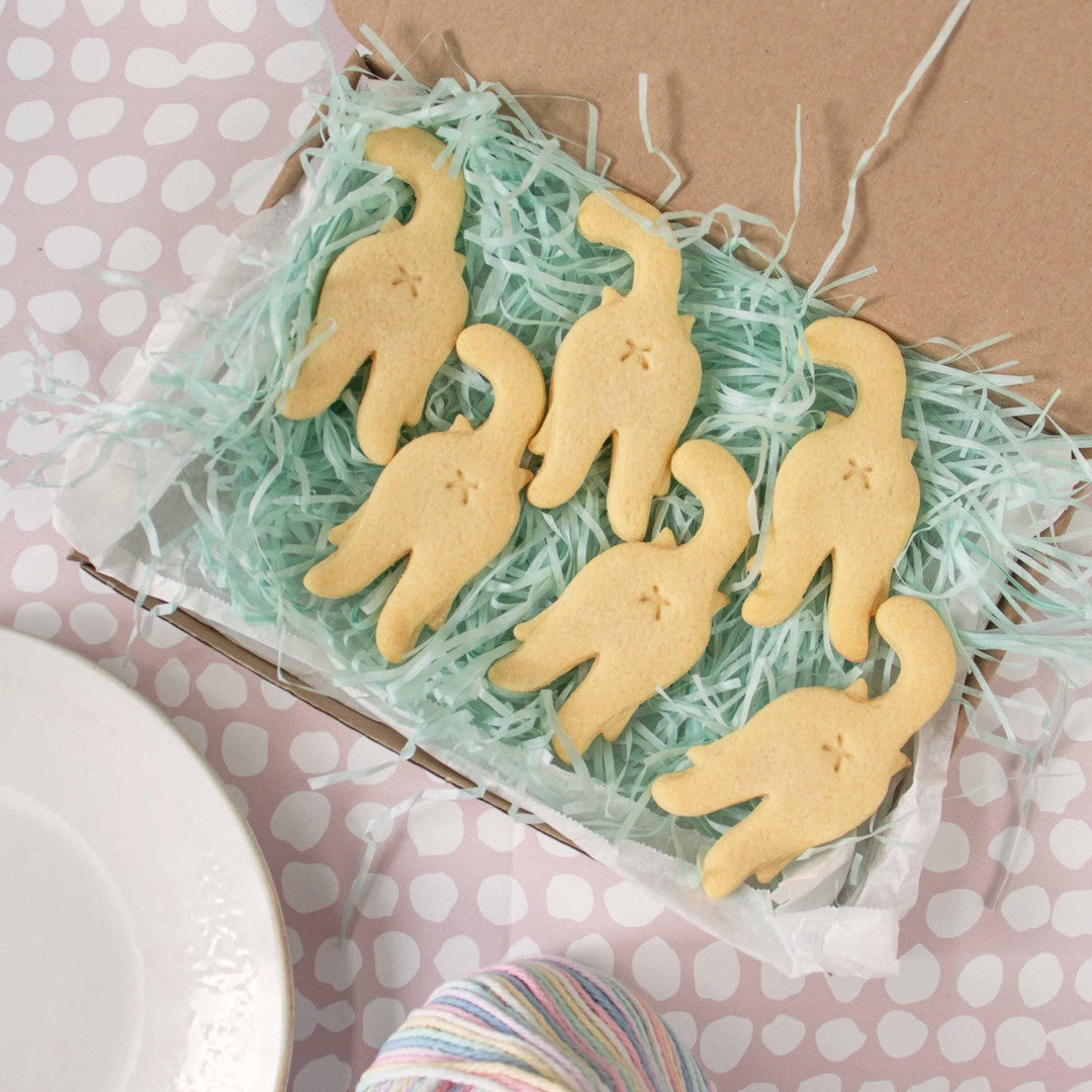 kitty butt cookies